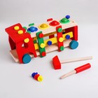 Деревянная игрушка «Конструктор - забивайка машинка» 31,5×13×12 см Деревянная игрушка «Конструктор - забивайка машинка» 31,5×13×12 см