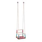 Suspended swing, cushion seat, 33×22 cm, MIX