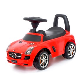 Толокар Mercedes-Benz SLS, звуковые эффекты, цвет красный