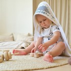 Полотенце детское Крошка Я Dinoparty, 75х75 см, 100% хл. 340гр/м2 - фото 799748135