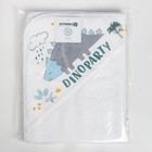 Полотенце детское Крошка Я Dinoparty, 75х75 см, 100% хл. 340гр/м2 - фото 801748847