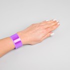 Браслет светоотражающий, 22 см, цвета МИКС - фото 108190462