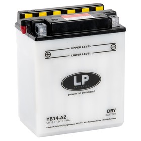 Аккумуляторная батарея Landport YB14-A2, 12В, 14 Ач, прямая (+ -) 4950940