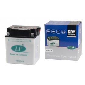 Аккумуляторная батарея Landport YB30CL-B, 12В, 30 Ач, пуск. ток 450 А, обратная (- +) 4950948