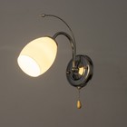 Бра "Амелия" 1х40Вт E27 хром 25х11х24 см. - фото 2726306