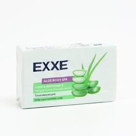 Мыло Exxe Body Spa Банное "Алоэ & витамин Е" зеленое, 160 г