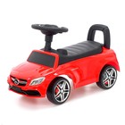 Толокар Mercedes-Benz C63, звуковые эффекты, цвет красный Толокар Mercedes-Benz C63, звуковые эффекты, цвет красный