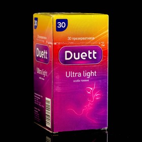 Презервативы DUETT ultra light 30 шт