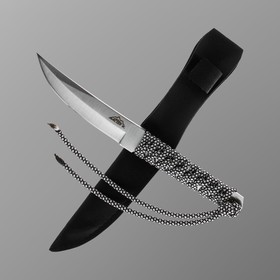 Нож метательный в оплетке Мастер К, с повышением линии обуха, клинок 11 см в Донецке