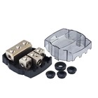 Дистрибьютор питания Aura FHM-3148 miniANL, никель, на 3 предохранителя 4969346 - фото 93216