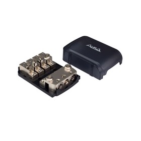 Дистрибьютор питания Aura FHM-4048 miniANL, никель на 4 предохранителя 4969347