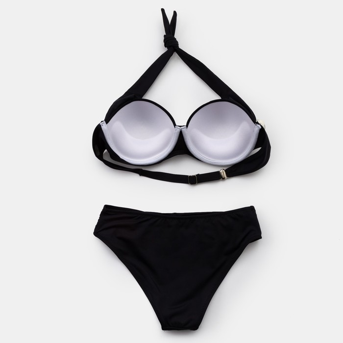 Купальник раздельный Classic, размер 48, цвет чёрный - фото 798515951