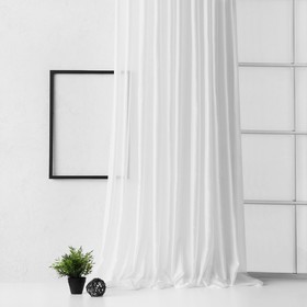 Портьера «Элит», размер 300 х 270 см, цвет белый