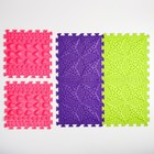 Комплект, массажный, напольный, модульный коврик-пазл ОРТОША "МИКС" 8 (6 пазлов ) в наличии - фото 107839768