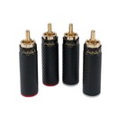 Разъем RCA Aura RCA-P616, 6 мм вход, набор 4 шт 4969500 - фото 93274