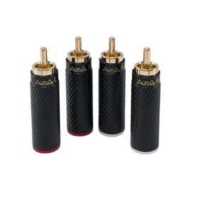 Разъем RCA Aura RCA-P616, 6 мм вход, набор 4 шт 4969500