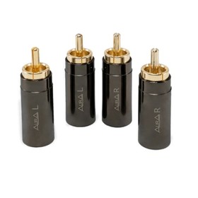 Разъем RCA Aura RCA-P618, 6 мм вход, набор 4 шт 4969502