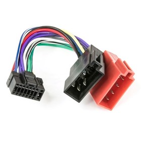 Разъём для магнитолы Aura AWU-AL01 Cable Alpine 16 pin to ISO 4969504