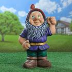 Садовая фигура "Гном ", акрил, без фонаря, разноцветная, 46 см Садовая фигура "Гном ", акрил, без фонаря, разноцветная, 46 см