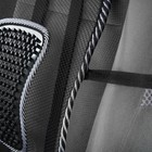 Поддержка поясничная Nova Bright сетчатая с массажером, чёрная, 40 х 39 см 4939191 Поддержка поясничная Nova Bright сетчатая с массажером, чёрная, 40 х 39 см 4939191