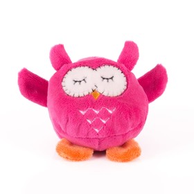 Мягкая игрушка «Мячик - Розовая сова», 7 см