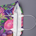 Пакет "Лепесток", полиэтиленовый с пластиковой ручкой, 37х34 см, 80 мкм 4962440