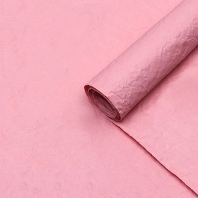 Бумага упаковочная "Эколюкс", пыльная роза, 0,7 x 5 м