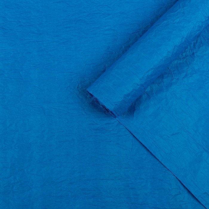Бумага упаковочная "Эколюкс", синий, 0,7 x 5 м - фото 799748490