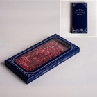 Коробка для шоколада «Best wishes», с окном, 17,3 × 8,8 × 1,5 см - фото 6666677