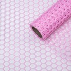 Mesh colors "Crochet large cell", pink, 0,5 x 4,5 m Mesh colors "Crochet large cell", pink, 0,5 x 4,5 m