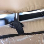 Защитная накидка на спинку сиденья автомобиля, 60,5х40, ПВХ, 2 кармана 4940725 Защитная накидка на спинку сиденья автомобиля, 60,5х40, ПВХ, 2 кармана 4940725