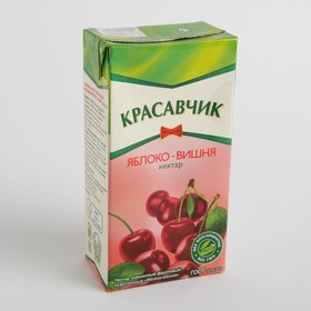 Нектар КРАСАВЧИК  Яблоко/вишня 0,5л 8009366