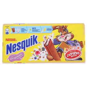 Шоколад молочный Nesquik с злаками и ягодами, 100 г