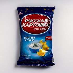 Чипсы Русская Картошка 150г/Сметана и укроп 8011830