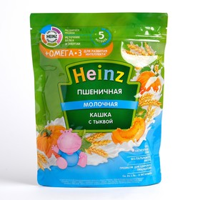 Кашка HEINZ молочная пшеничная тыква 200г 8016201