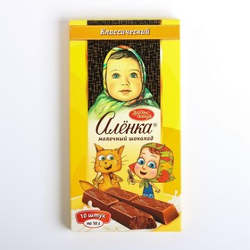 Шоколад Аленка 100г/мол/в стиках