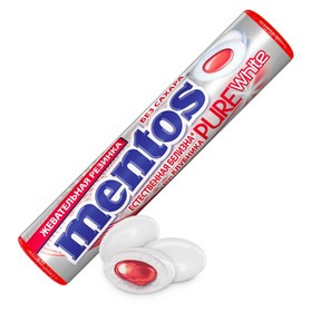Жевательная резинка MENTOS с клубникой, 16 г