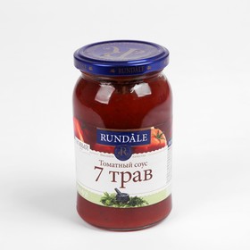 Соус RUNDALE томатный 7 трав 420г ст/б 8048503