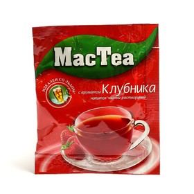 Напиток чайный раств.MacTea Клубника 16г/Food Empire 8069781