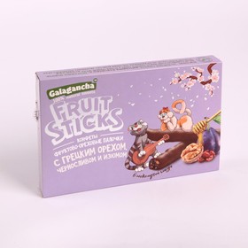 Конфеты Galagancha FruitSticks 175г/с чернос.грецк.орех.изюм. 8083825