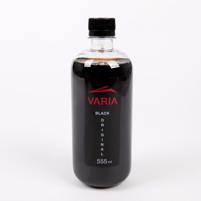 Блэк оригинал. Напиток Varia 0.555л Black. Напиток Varia Black Original. Газировка Varia. Чёрная жидкость напиток.