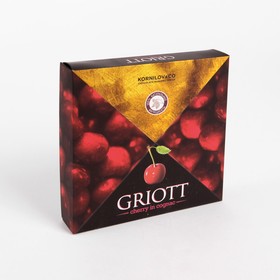 Конфеты Griott Вишня в коньяке 145г Шоколадные мануфактуры