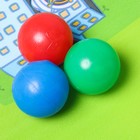 Коврик детский на фольгированной основе «Транспорт и дороги», размер 180х100 см - фото 107986978