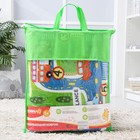 Коврик детский на фольгированной основе «Транспорт и дороги», размер 180х100 см - фото 107986979