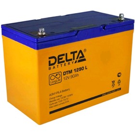 Аккумуляторная батарея Delta DTM 1290 L, 12 В, 90 А/ч
