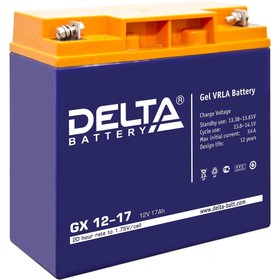 Аккумуляторная батарея Delta GX 12-17, 12 В, 17 А/ч 5011031