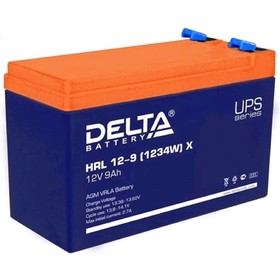 Аккумуляторная батарея Delta HRL 12-9 X, 12 В, 9 А/ч