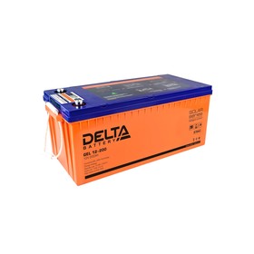 Аккумуляторная батарея Delta GEL 12-200, 12 В, 200 А/ч 5011027