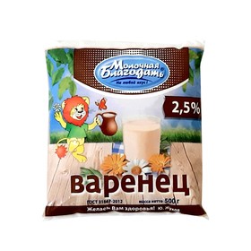 Варенец Молочная благодать 2,5% 0,5л п/п 8011706