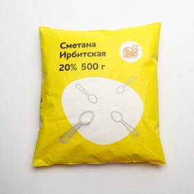 Сметана ИРБИТСКАЯ 20% 500г пл 8014079